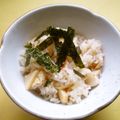 Jock's cooksnap of when they made 筍ご飯.