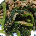 ☆くろしろ☆'s cooksnap of when they made ★ほうれん草としらすのおかか炒め★.