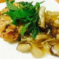 た☆え's cooksnap of when they made 和風豆腐ハンバーグ きのこ餡掛け.