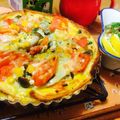 た☆え's cooksnap of when they made クリスマス⭐キッシュ.