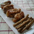 ＊sanacchi＊'s cooksnap of when they made ごぼうと鶏の甘辛炒め煮.