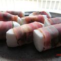 ワンピ's cooksnap of when they made はんぺんのしそベーコン巻き.