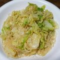はむじぶ。's cooksnap of when they made きゃべつたっぷり春雨サラダ♪.