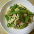 h☆samemoon's cooksnap of when they made 高野豆腐ときぬさやの卵とじ.