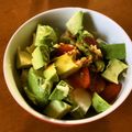 ブランディ's cooksnap of when they made 簡単！アボカド豆腐！.