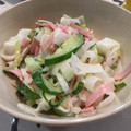 ＊Echan＊'s cooksnap of when they made 大根ときゅうりとハムのサラダ.