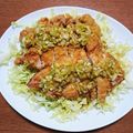 nanamama65's cooksnap of when they made 簡単！むね肉で油淋鶏　.