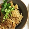 あおちさん's cooksnap of when they made 【超簡単】春香る　ふんわり♪たけのこご飯.