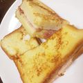 ayaakari's cooksnap of when they made ✰クロックムッシュ✰.