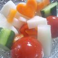 蜂蜜牛乳's cooksnap of when they made 時短♪宝石みたいなキラキラ☆ピクルス.