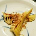 あん１８５１'s cooksnap of when they made 素焼き筍のおかかわさび醤油ステーキ.