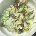 kyokoha's cooksnap of when they made 春に簡単便利♪もずくと野菜の健康サラダ.