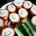 Jyohana's cooksnap of when they made お弁当におつまみに☆簡単ちくわキュウリ.