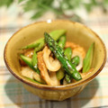 ぽっぽぺぺ's cooksnap of when they made アスパラとちくわのオイマヨ炒め.