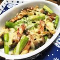 YUKIKI☆'s cooksnap of when they made アスパラベーコンのチーズ焼き.