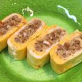 ChunChun☆≡'s cooksnap of when they made きんぴらごぼう入り卵焼き.