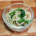 アクセル☆'s cooksnap of when they made ■糖質制限■ほうれん草もやし簡単ごまあえ.