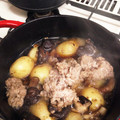 がめらちゃん's cooksnap of when they made ストウブでじゃが芋の煮っ転がし（そぼろ煮.