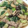 ☆ピスケ☆'s cooksnap of when they made ★きのこと豚肉･ﾁﾝｹﾞﾝｻｲ炒め★.