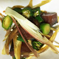 良ta's cooksnap of when they made ３分【生かつおとみょうがの山葵醤油和え】.