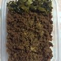 ＭａｒｉｅＤｉａｎｅ's cooksnap of when they made お弁当・朝ごはん☺山椒風味の甘辛肉そぼろ.