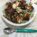 べすママ's cooksnap of when they made 怪味ソースの唐揚げ丼.