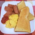 たろ吉♡'s cooksnap of when they made ふわふわスクランブルエッグ＆スパム.