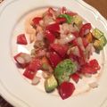xxsoskxx's cooksnap of when they made 鮭のアボカドサラダのせ.