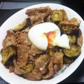 ◎kaaaNa's cooksnap of when they made 1:1:1:1のナスと豚の甘辛丼.