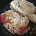 ちー＊＊'s cooksnap of when they made むね肉のチーズトマトはさみ焼き！.