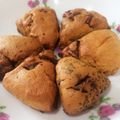 しぃちょん☆'s cooksnap of when they made ＊紅茶とチョコの簡単スコーン＊.