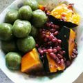 モコ119's cooksnap of when they made よもぎ白玉団子.