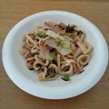 うとたん☆'s cooksnap of when they made 塩こんぶで簡単ランチ♪ベーこん焼うどん.