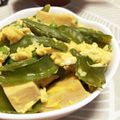 tanoyuki's cooksnap of when they made えんどう豆と高野豆腐の卵とじ.