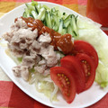 ぱぴー。's cooksnap of when they made 簡単❤︎万能★棒棒鶏風ピリ辛タレ.