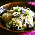 kebeibiko's cooksnap of when they made 春雨と白菜のみそ味マーボー炒め煮.