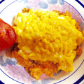 チャンかのん's cooksnap of when they made お手軽簡単とろとろチーズのオムライス♪♪.