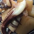 ぴぃのしん's cooksnap of when they made 短時間で簡単な柔らかイカと大根煮.