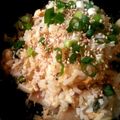 sakuaya＊'s cooksnap of when they made たけのことワカメで若竹炒飯.