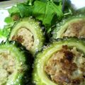 maruru-nn's cooksnap of when they made ゴーヤーの肉詰め.