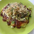 Bランチ★'s cooksnap of when they made キャベツが甘い♪お好み焼き.