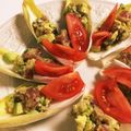 ももちゃん♡ 's cooksnap of when they made チコリonアボカド鰹のタルタル塩レモン.