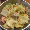からぶ's cooksnap of when they made 簡単！カニカマとキャベツのごま油和え.