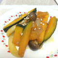 ateorika's cooksnap of when they made ＊皮までホクホクかぼちゃのきんぴらさん＊.
