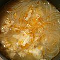 まっか♪'s cooksnap of when they made 豆腐と 春雨 鶏挽き肉の ピリ辛スープ！.