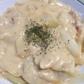 檸檬と月's cooksnap of when they made 新玉ねぎシチュー（市販のコロッケ使用）.