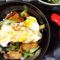 蟹のカノン's cooksnap of when they made フライパン１つで！簡単すぎるズボラ鶏皮丼.