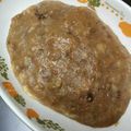 sashihi's cooksnap of when they made 簡単！バナナときな粉の焼きプリン風☆.