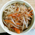 ムーミンママヨ's cooksnap of when they made ５分で簡単♪豆もやしと油揚げの炒め煮.