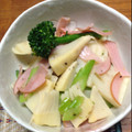 ゆーこ83's cooksnap of when they made 京たけのこの洋風炒め.